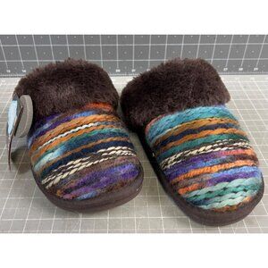 Women's Juarez Scuff Slippers by LAMO Chocolate Sz. 7 Medium New